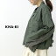 [SALE セール] カーキ KHA:KI リメイクミリタリーシャツ RE MAKE B.D.U SHIRT MIL23HJK3193 ジャケット アウター レディース [返品・交換不可]