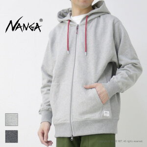 ナンガ NANGA エコハイブリッドフルジップパーカー NW2311-1F205 メンズ Ferre Yarn フェレヤーン 2024春夏