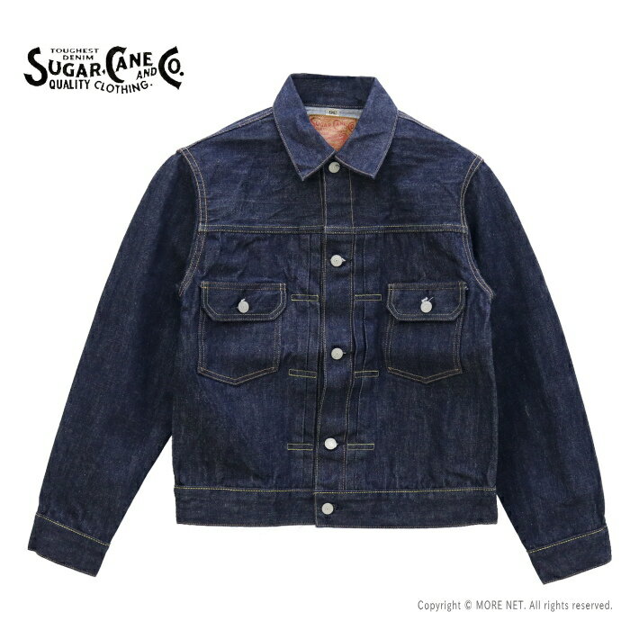 シュガーケーン SUGAR CANE 14.25ozデニムジャケット 1953モデル SC11953A メンズ 日本製 Gジャン 2024春夏