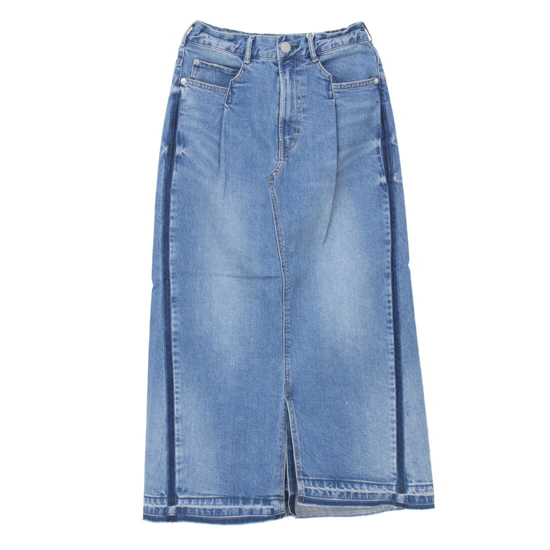 [40%OFF] アントゲージ Antgauge 12oz微ストレッチデニムIラインスカート GE489 ボトムス ロング丈 スリム タイトスカート レディース [返品・交換不可]