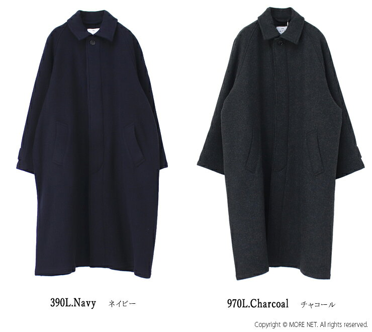 ハロータウンストアーズ HARROW TOWN STORES /HTS ウールバルマカーンコート NHT1551WPL/NHT1551WPR ロング丈 レディース 2025秋冬 more-net-10035678 モアネット casual select サンプル画像2