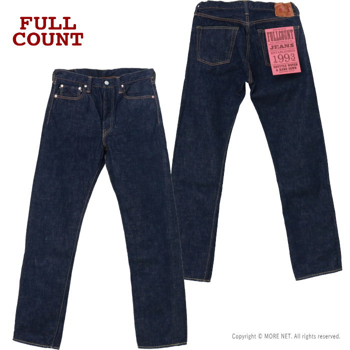 フルカウント FULLCOUNT 13.7ozデニム スリムストレートジーンズ 1108 メンズ 日