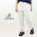 SALE セール ジョンブル JOHNBULL ユナイトテーパードジーンズ ホワイト ZP086-001▼ SALE セール