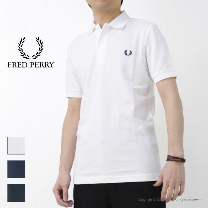 フレッドペリー フレッドペリー FRED PERRY ピケポロシャツ フレッドペリーシャツ M6000 メンズ ワンポイント 刺繍 2024春夏