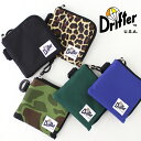 ドリフター Drifter アクティビティポーチ/ACTIVITY PURSE DFV1360 ミニ財布 ミニウォレット 無地 ヒョウ柄 迷彩 レディース メンズ