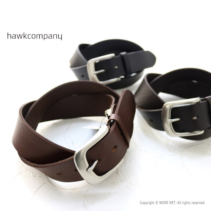 ホークカンパニー 革ベルト メンズ ホークカンパニー Hawk Company フリーカットレザーベルト 351 メンズ レディース 本革