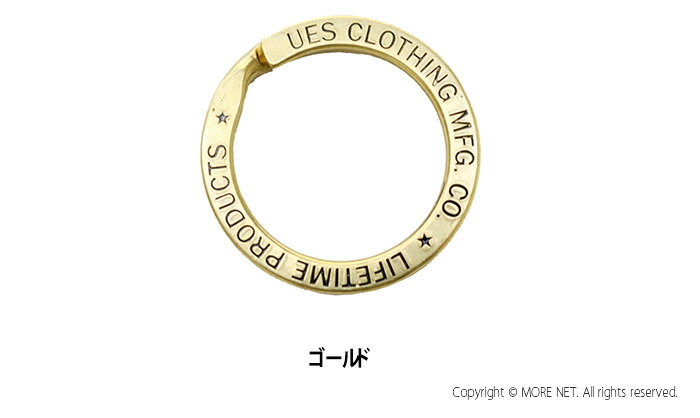 ☆ウエス UES 真鍮キーリング 89-DR ...の紹介画像2