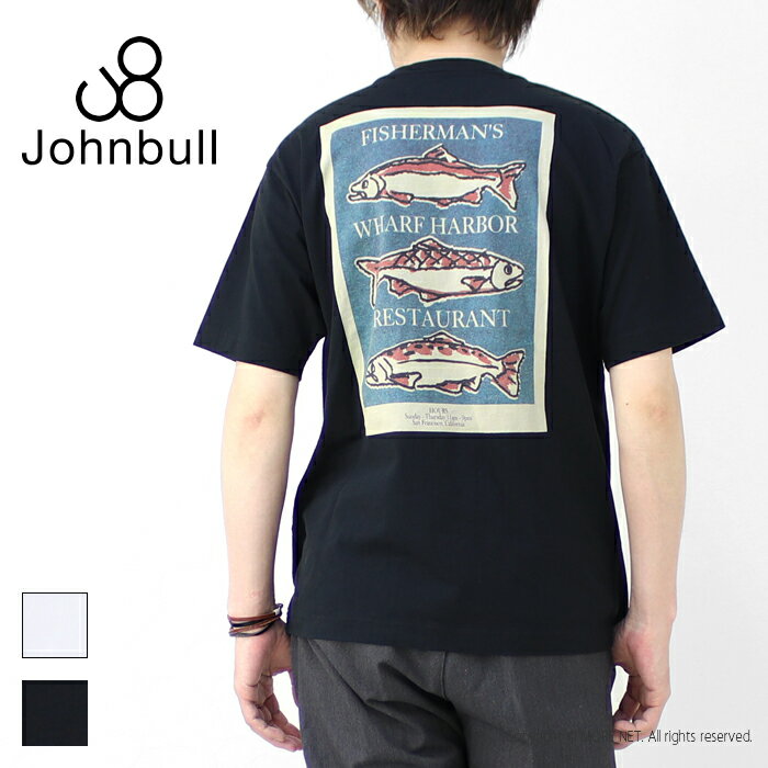 楽天モアネット casual select[SALE セール] ジョンブル JOHNBULL ポケット付きプリントTシャツ JM233C28 メンズ 半袖 FISH [返品・交換不可]