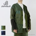 ジョンブル □□リベアバイジョンブル rebear by Johnbull パッチワークジャケット X2021 メンズ レディース 日本製 ノーカラー