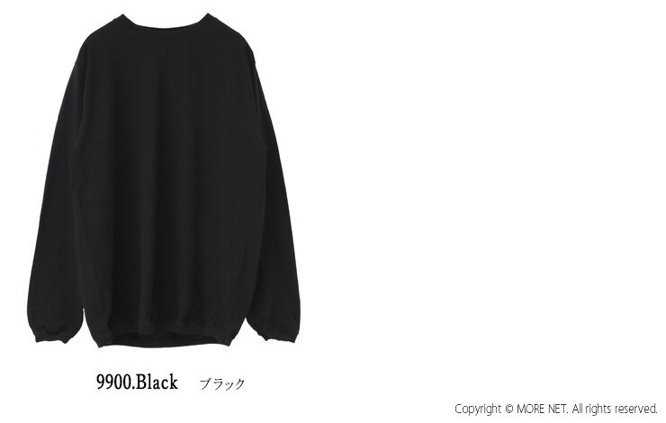 [30%OFF] グッドウェア GOODWEAR コットンクルーネック長袖リブTシャツ NGW9951 正...