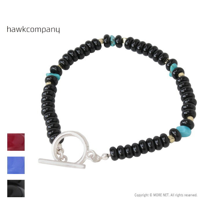ホークカンパニー Hawk Company ビーズブレスレット 6190 メンズ レディース 2025春夏 [メール便可]