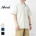 □ナンガ NANGA ドットエア コンフィー半袖シャツ NW2411-1E900 メンズ DotAir 2025春夏