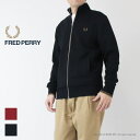 □フレッドペリー FRED PERRY ジップスルースウェットシャツ J1327 メンズ ワンポイント ティップライン 2025秋冬