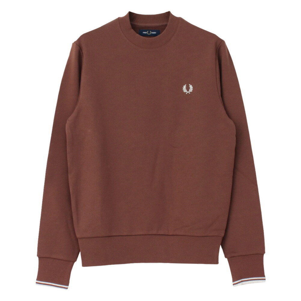 FRED PERRY ブラウンリブセーター UK 10 FRED PERRY ブラウン ポロセーター - メルカリ
