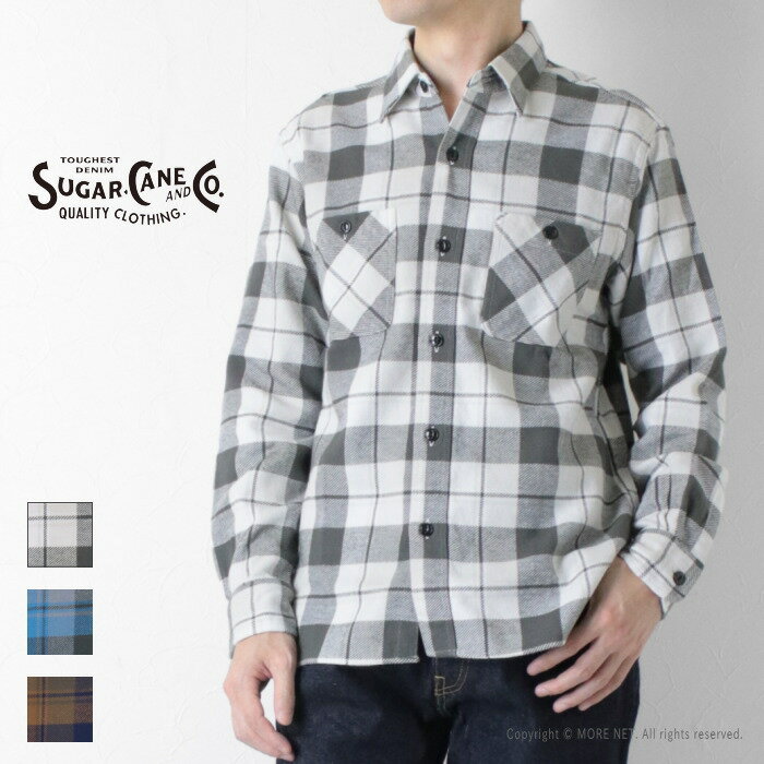 シュガーケーン長袖ネルシャツ XL 楽天市場】シュガーケーン ネルシャツ（袖の長さ長袖）の通販