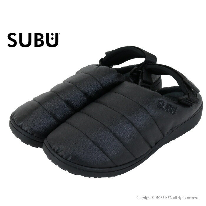 ■■スブ SUBU ヒールプラスウィンターサンダル DOTS +H XENO BLACK メンズ レディース 防寒 着脱かかと 2025秋冬