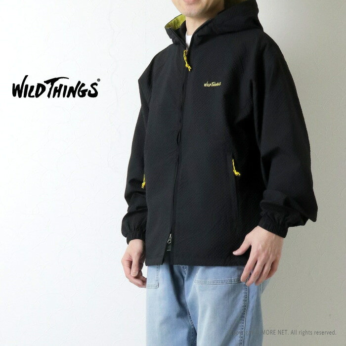 ☆ワイルドシングス WILDTHINGS ナイロンパーカー GECKO LIGHT PARKA WT26025AD メンズ ジップアップ 2026春夏