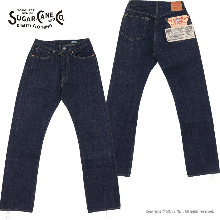 SUGARCANE - シュガーケーン SUGAR CANE 13.5ozデニムウエストオーバーオールズ SC49050 メンズ アメリカ製 ジーンズ 大戦モデル 2026春夏