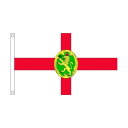 【送料無料】 国旗 オルダニー島 イギリス 150cm × 90cm 特大 フラッグ 【受注生産】