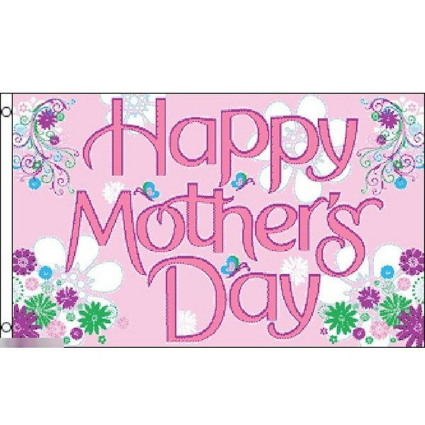 【送料無料】 国旗 母の日 マザー 150cm × 90cm 特大 フラッグ 【受注生産】