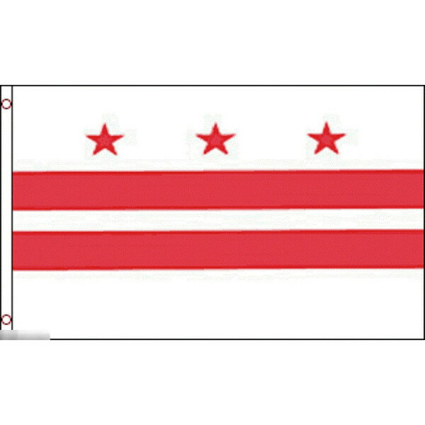 【送料無料】 国旗 アメリカ ワシントンD.C. 市旗 150cm × 90cm 特大 フラッグ 【受注生産】