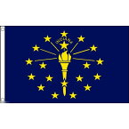 【送料無料】 国旗 インディアナ州 州旗 アメリカ 150cm × 90cm 特大 フラッグ 【受注生産】