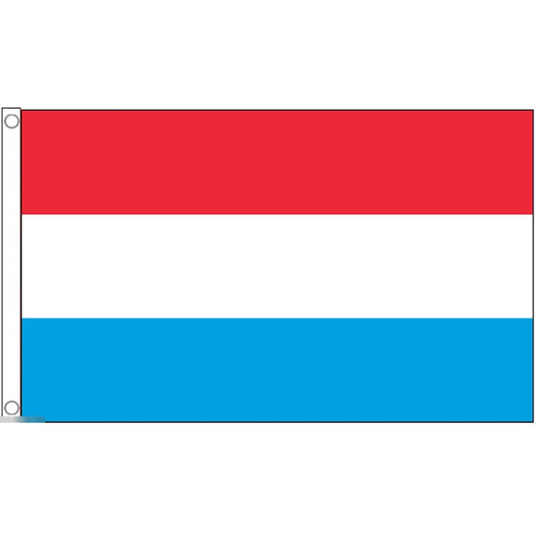 【送料無料】 国旗 ルクセンブルク大公国 150cm × 90cm 特大 フラッグ 【受注生産】