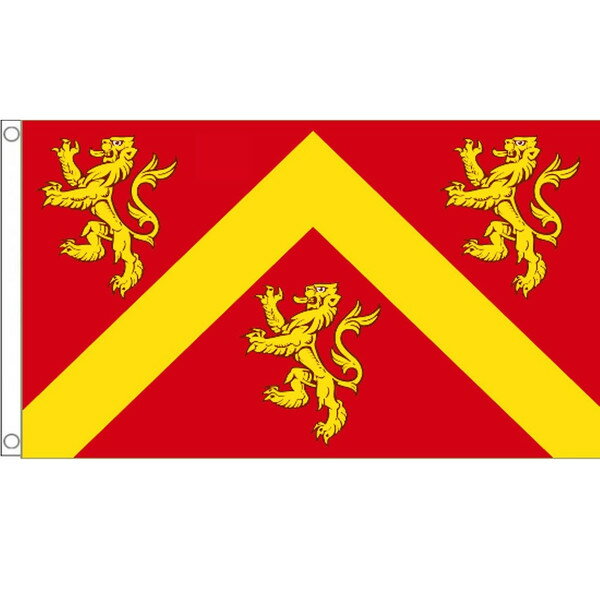 【送料無料】 国旗 アングルシー島 ウェールズ 150cm × 90cm 特大 フラッグ 【受注生産】