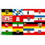 【送料無料】 国旗 ドイツ連邦共和国 16州 150cm × 90cm 特大 フラッグ 【受注生産】 4,190円