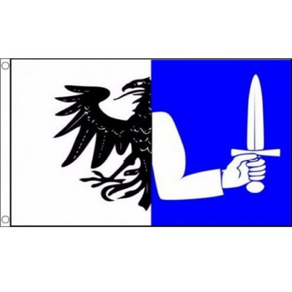 【送料無料】 国旗 コノート コナハト コンノート アイルランド 150cm × 90cm 特大 フラッグ 【受注生産】