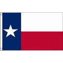 【送料無料】 国旗 テキサス州 アメリカ 州旗 150cm × 90cm 特大 フラッグ 【受注生産】