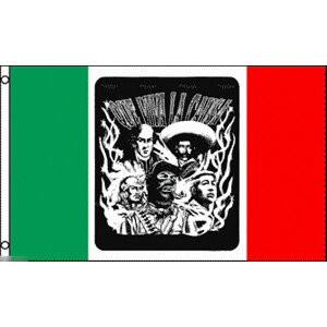 【送料無料】 国旗 メキシコ革命 150cm × 90cm 特大 フラッグ 【受注生産】