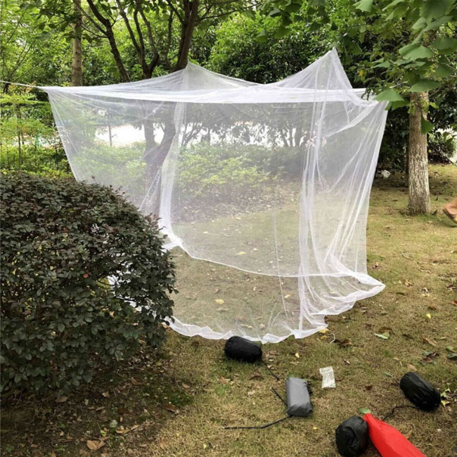 蚊帳蚊除け虫刺されを防止コンパクト収納 21春夏新作 オススメ商品 メール便送料無料 蚊帳テント蚊除け蚊帳 防虫ネットポータブルキャンプ高密度メッシュ折り畳み屋外アウトドアテントバーベキュー通気性蚊虫収納便利父の日