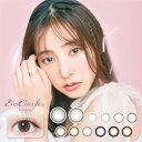 カラコンエバーカラーワンデー ナチュラル モイストレーベルUV度あり 度なし 14.5mm 新木優子 Ever Color 1day 1日 UVカット 低含水 カラー コンタクト