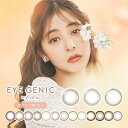 カラコン アイジェニック by エバーカラー マンスリー度あり 14.5mm 14.2mm 新木優子 EYE GENIC 1month 1ヵ月 低含水 カラー コンタクト