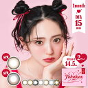 カラコン ファビュラス マンスリー【1箱2枚入】度あり 度なし 15.0mm 鈴木愛理 FABULOUS 1month 1ヵ月 低含水 カラー コンタクト