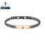 ڥޥåƥۥޥƥ 奨륺 220mm  ƥ쥹 ֥쥹å  &  JM222AVD03 (Ĵǽ) Maserati Jewels 220mm Men's Stainless Steel Bracelets, Rose Gold & Gun, JM222AVD03 (Adjustable)