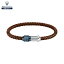 ڥޥåƥۥޥƥ 奨륺 215mm  쥶 ֥쥹å ֥饦 JM223AVE15 (Ĵǽ) Maserati Jewels 215mm Men's Leather Bracelet, Brown, JM223AVE15 (Adjustable)