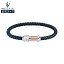 ڥޥåƥۥޥƥ 奨륺 215mm  쥶 ֥쥹å ֥롼 JM223AVE16 (Ĵǽ) Maserati Jewels 215mm Men's Leather Bracelet, Blue, JM223AVE16 (Adjustable)