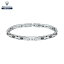 ڥޥåƥۥޥƥ 奨륺 220mm  ֥쥹å ƥ쥹 ֥å륳 JM422ATJ10 (Ĵǽ) Maserati Jewels 220 mm Men's Bracelet, Stainless Steel, Black Zircons, JM422ATJ10 (Adjustable)