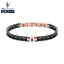 ڥޥåƥۥޥƥ 奨륺 21.5cm  ƥ쥹 ߥå ֥쥹å JM422ATZ13 (Ĵǽ) Maserati Jewels 21.5cm Men's Stainless Steel Ceramic Bracelet JM422ATZ13 (Adjustable)