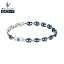 ڥޥåƥۥޥƥ 奨륺 220mm  ֥쥹å ƥ쥹 ֥롼ߥå JM422ATZ18 (Ĵǽ) Maserati Jewels 220mm Men's Bracelet, Stainless Steel, Blue Ceramic JM422ATZ18 (Adjustable)