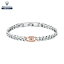 ڥޥåƥۥޥƥ 奨륺 220mm  ƥ쥹 ֥쥹å С &  JM422AVD08 (Ĵǽ) Maserati Jewels 220mm Men's Stainless Steel Bracelet, Silver & Rose Gold, JM422AVD08 (Adjustable)