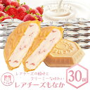 【送料無料】 アイスもなか レアチーズ 30個 個包装 お試し 日時指定 卵 卵不使用 保存料不使用 着色料不使用 熨斗 のし 小分け アイスクリームギフト 定番 ギフト プレゼント お返し スイーツ ご褒美 お祝い デザート 詰め合わせ 大容量