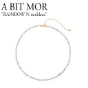 ArbgA lbNX A BIT MOR fB[X RAINBOW N necklace C{[ Gk lbNX GOLD S[h ؍ANZT[ rnbwnnk ACC