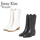 ジニー キム ブーツ Jinny Kim レディース Westerlo ウェステロ CREAM クリーム BLACK ブラック 301517476 シューズ