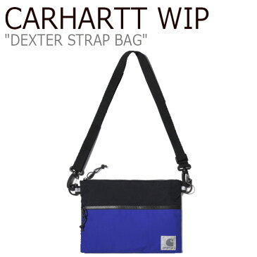 カーハート ワークインプログレス サコッシュ CARHARTT WIP メンズ レディース DEXTER STRAP BAG デクスター ストラップ バッグ BLACK ブラック BLUE ブルー CA19FWBABS05954001 バッグ