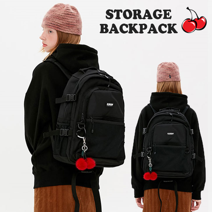 륷ݥåȥåKIRSHPOCKETŹ󥺥ǥSTORAGEBACKPACKKSȥ졼ХåѥåBLACK֥åFKARABA702MХå