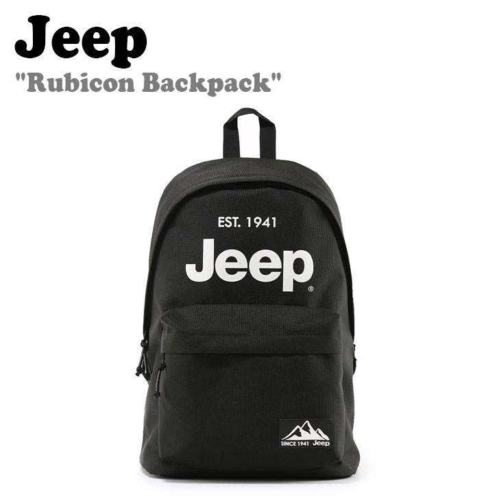 ジープ リュック Jeep メンズ レディース Rubicon Backpack ルビコン バッグパック BLACK ブラック GL5GAU053BK バッグ