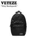 xe[ bN VETEZE K̔X Y fB[X City Backpack VeB[ obNpbN BLACK ubN CTBP obO